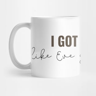 I got cursed like eve got bitten - Taylor Swift Mug